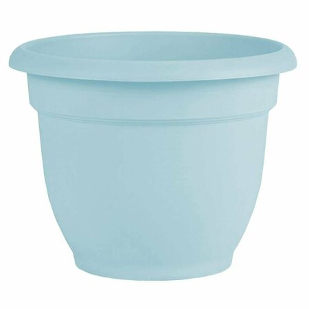 BBQ INNOVATIONS 12 in. Ariana Self Watering Planter, Misty Blue BB2501930